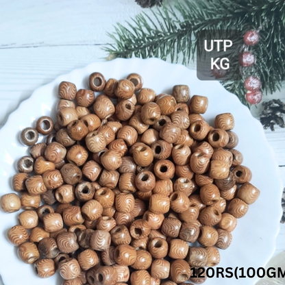 100gm Wooden Beads