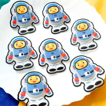10pc Cartoon Character Patch for DIY Hair Accessories and Art Crafts