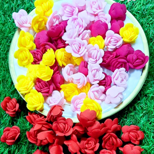 48pc Multi Color Flowers Mini (4colors)