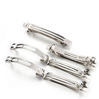 5cm Silver Color Back Clip Barrettes Clip Premium Quality