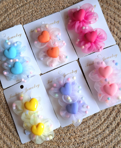 Pack Of 6 Cards Hair Pins