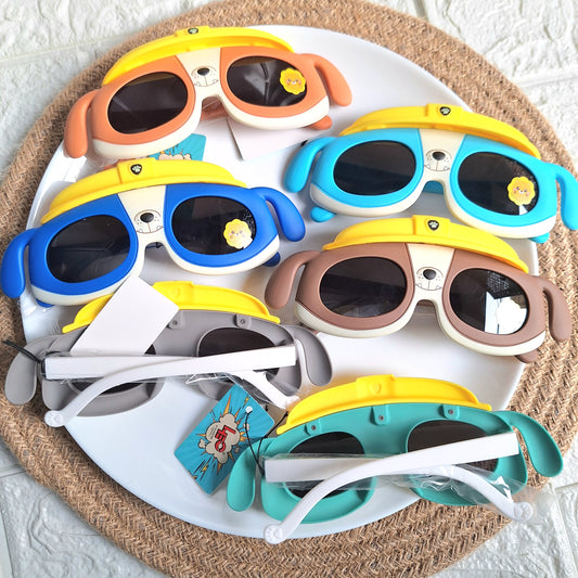 6pc Premium Quality Polarized UV Unbreakable Kids Sunglasses Combo Multicolor