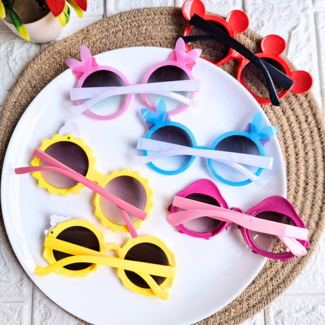 6pc Kids Sunglasses Combo Multicolor