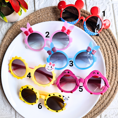 6pc Kids Sunglasses Combo Multicolor