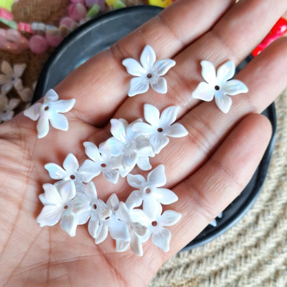 100 Grams Beads Flower glossy