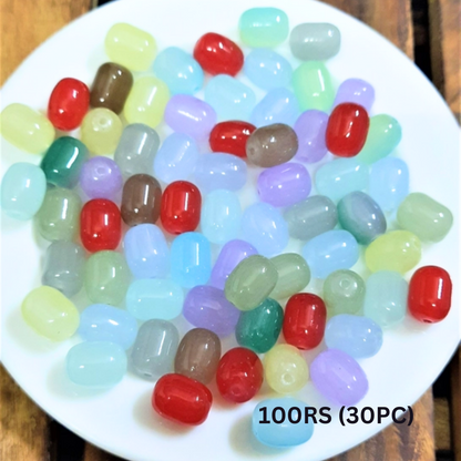 30pc Glossy Beads