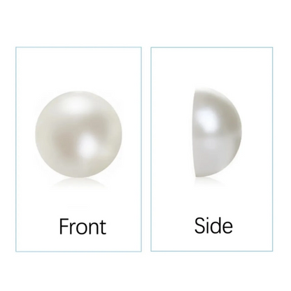 Half Cut Pearl Beads Flat Without Holes, Hair Accessories, Jewelry Making, Bracelets, Necklaces, Decoration