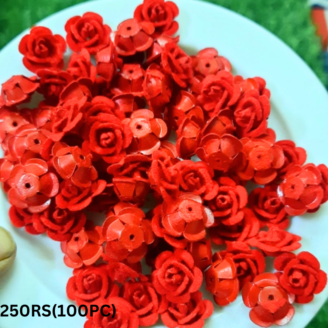 100pc Red Rose Small